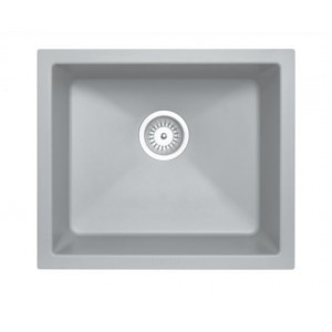 Aqu Concrete Grey Granite Stone Single Bowl Sink